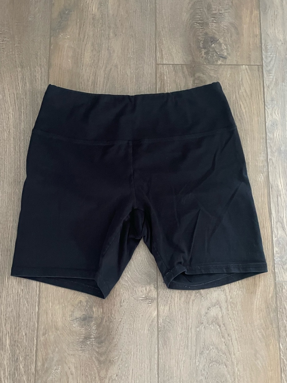 RBX Black High-Waist Bike Shorts